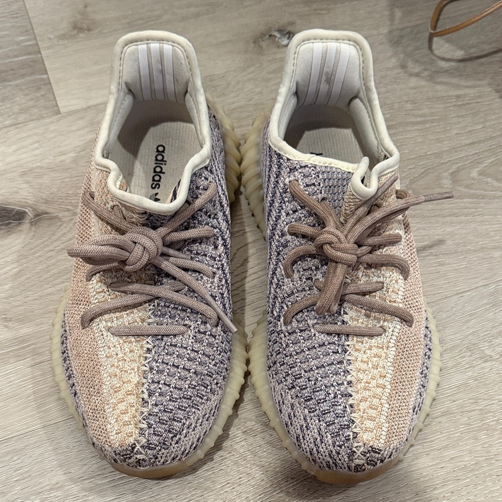 adidas Athletic Shoes in Beige, Cream and Light Gray